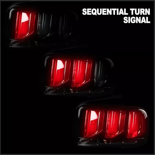 Smoked Black LED Tail Lights Left + Right A847729