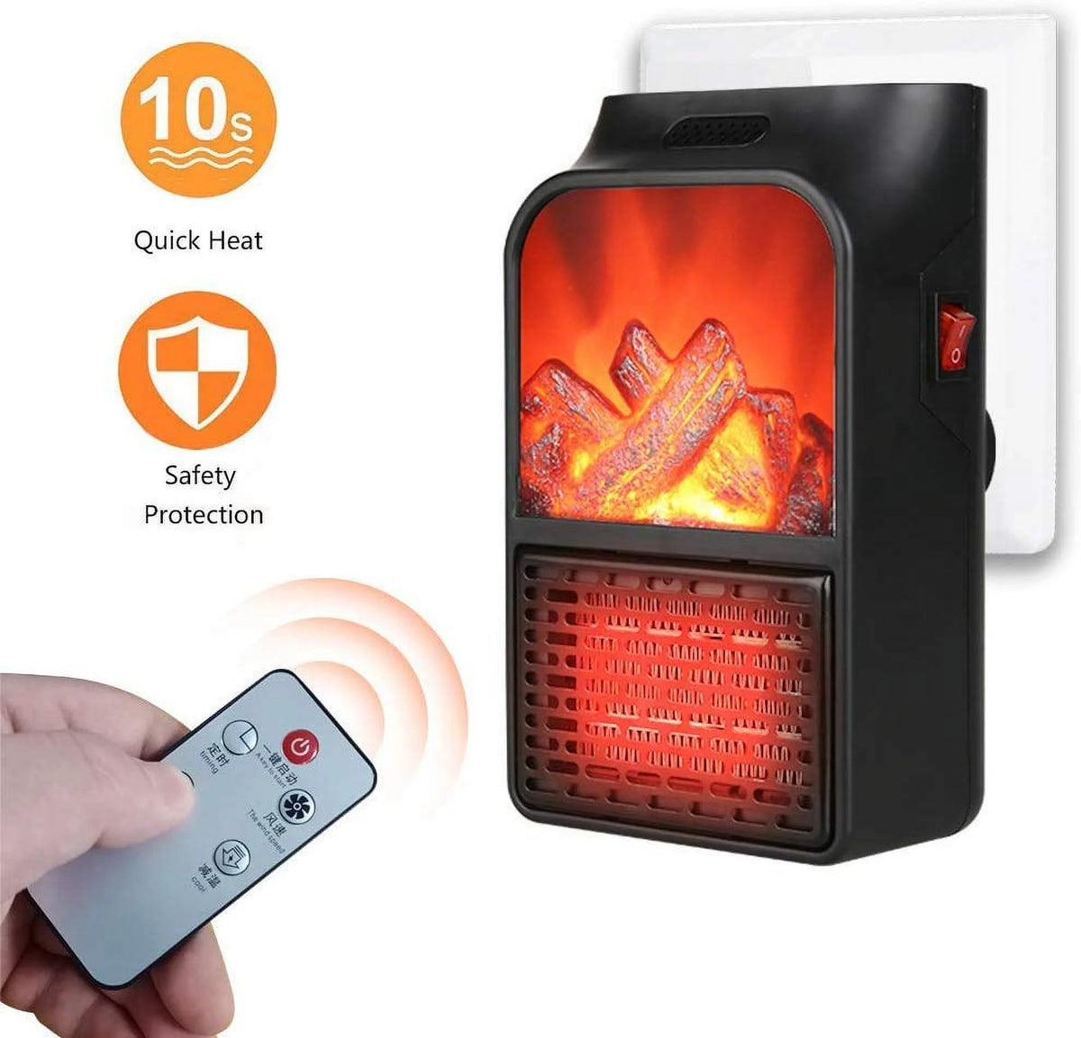 900w Portable Electric Ceramic Space Heater Q861