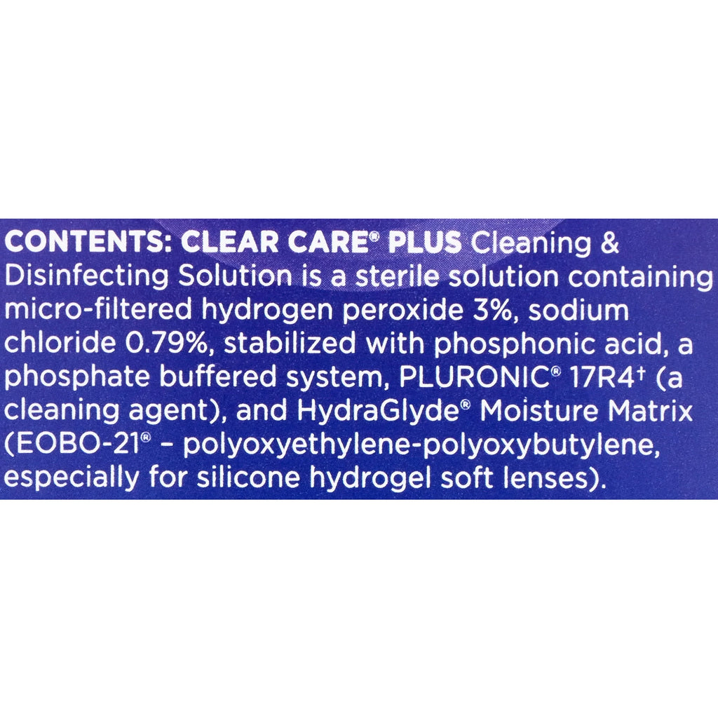 Contact Lens Cleaning Solution with HydraGlyde, Two 12oz I340428
