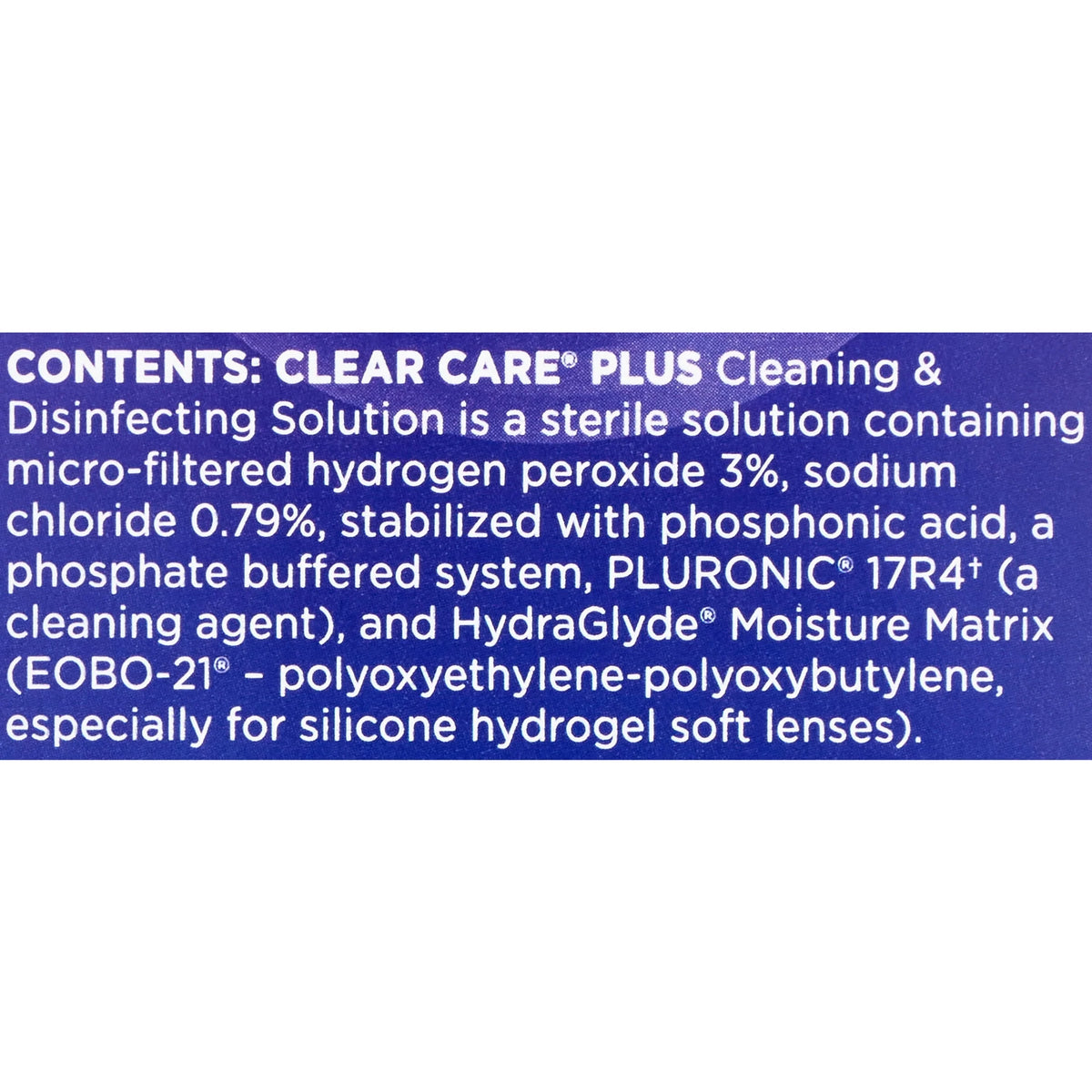 Contact Lens Cleaning Solution with HydraGlyde, Two 12oz I340428