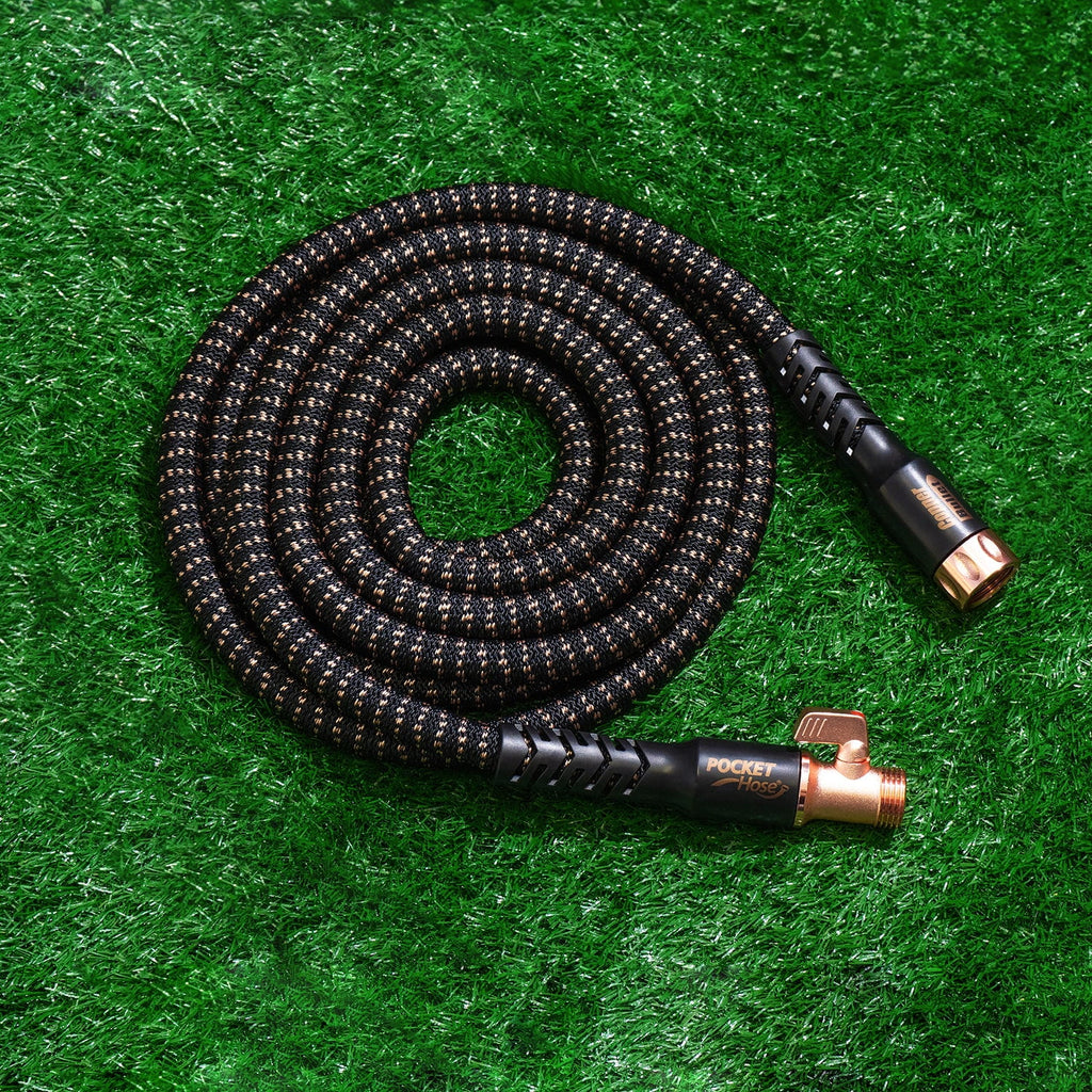 Copper Bullet Expandable Hose with Thumb Spray Nozzle 75 ft T724