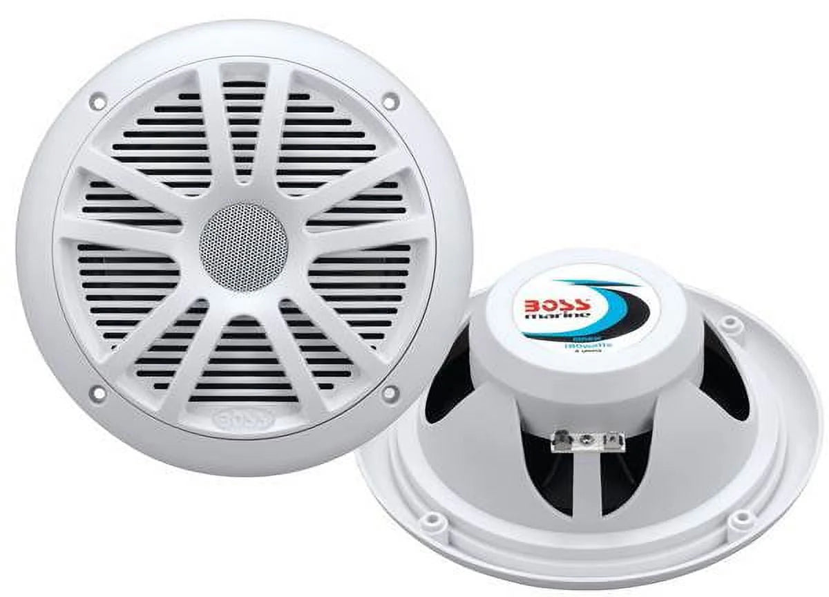 6.5 180W Dual Cone Marine Speakers White R74060