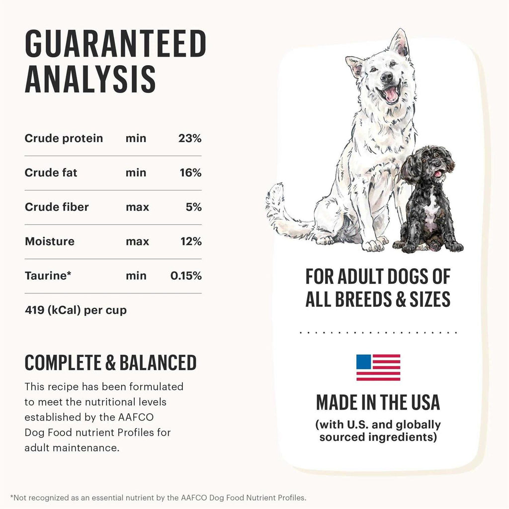 Grain Free Whole Food Dog Food J1466