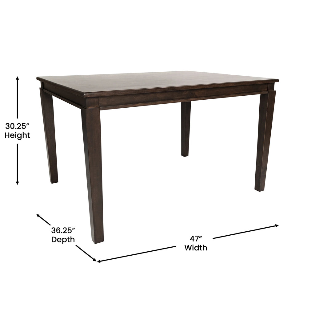 47" Solid Wood Dining Table P460