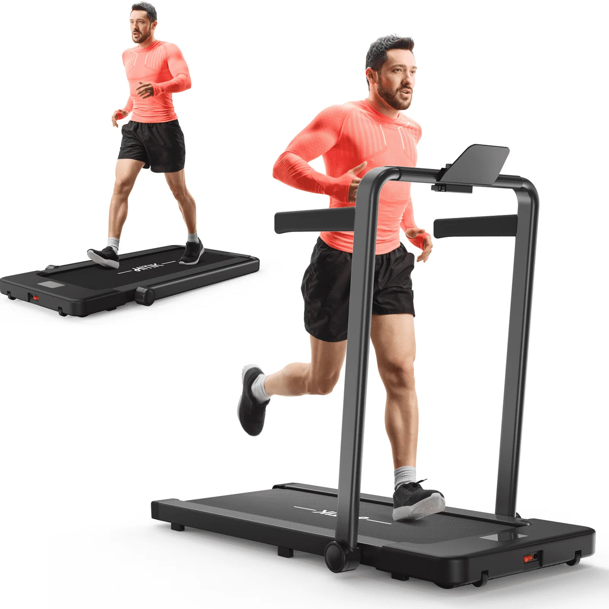 2.5HP 2-in-1 Folding Under Desk Treadmill G7316