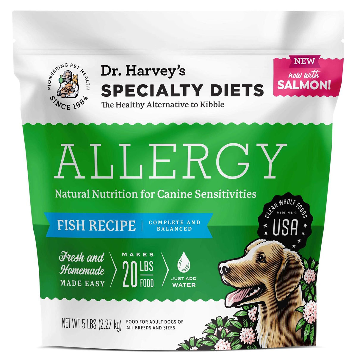 Salmon Recipe Human Grade Dog Food Y317