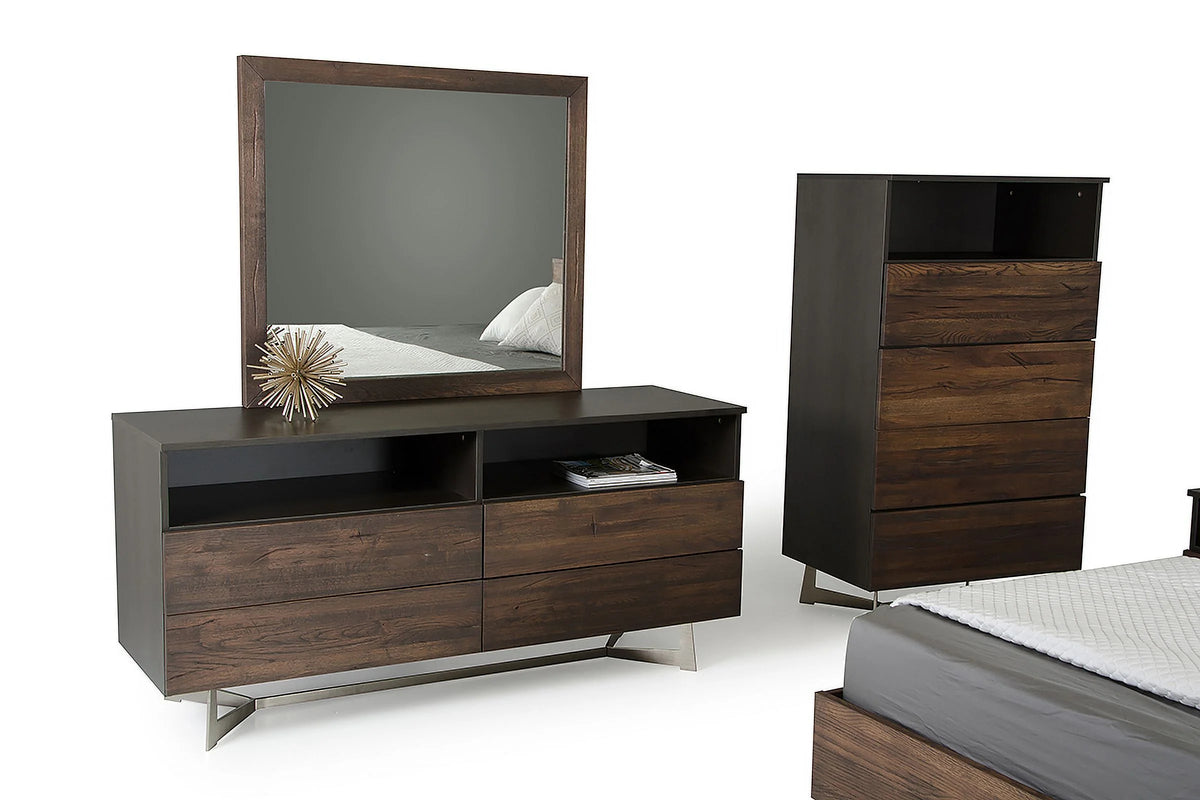 Dark Aged Oak Dresser or TV Stand E43847
