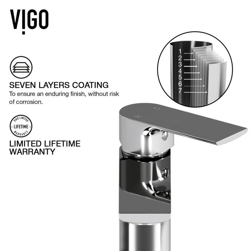 Single Handle Bathroom Faucet in Chrome J247