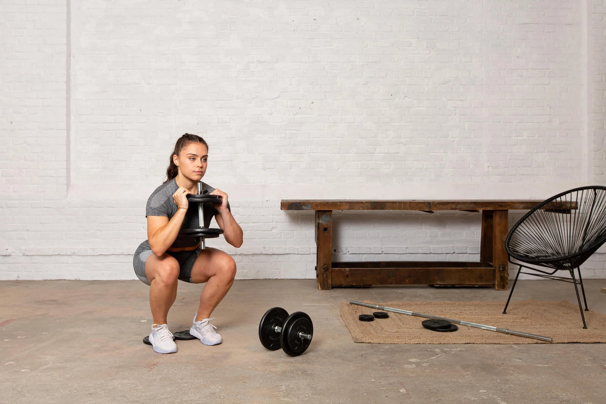 110lb Adjustable Weight Set with Barbell and Dumbbells S63798