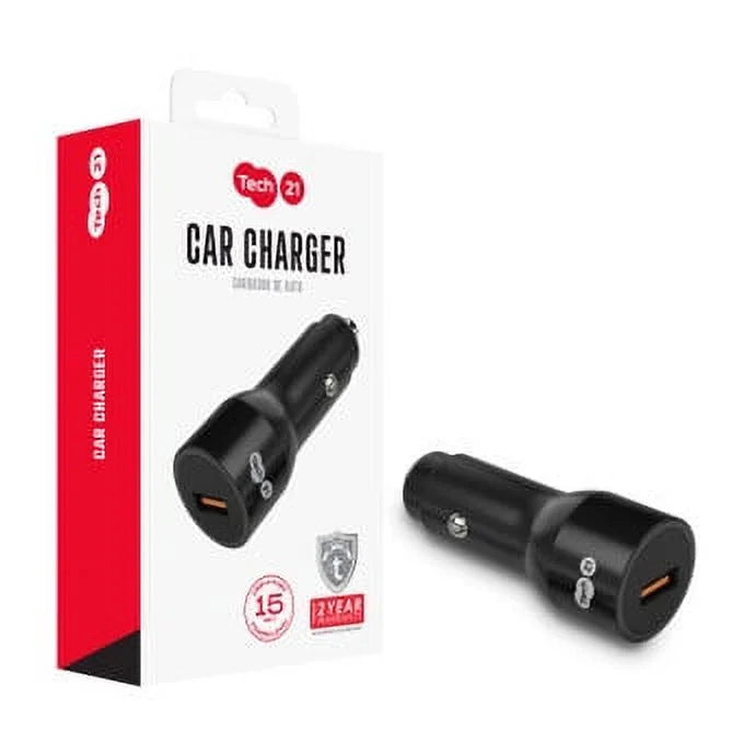 15W USB-a Car Charger in Black F594