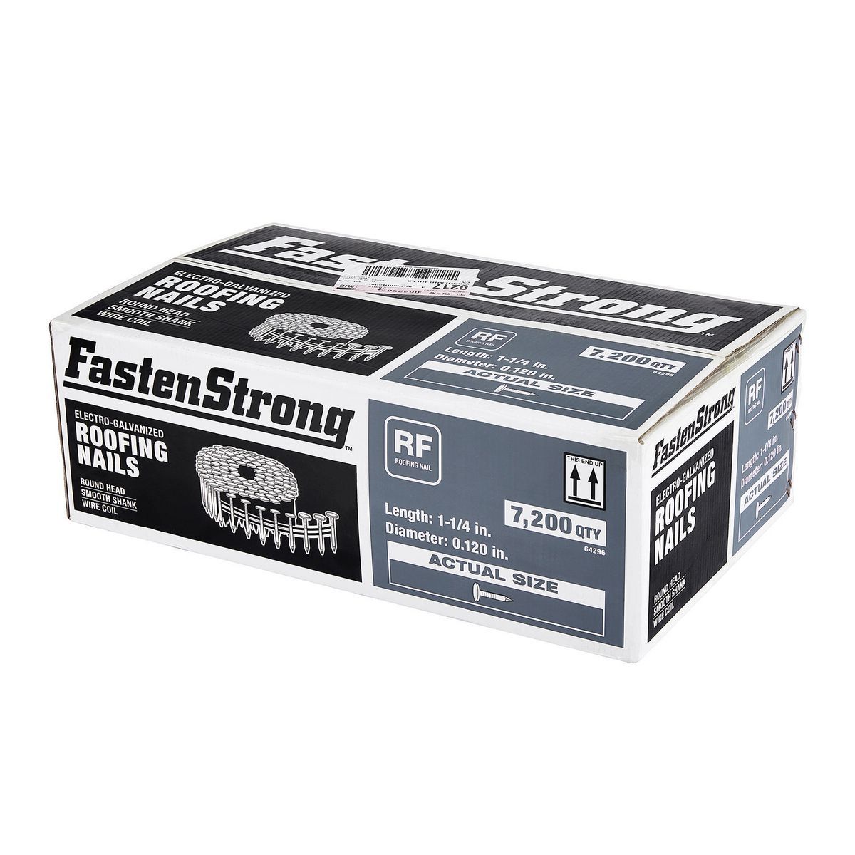 Galvanized Roofing Nails 7200 Pack K860