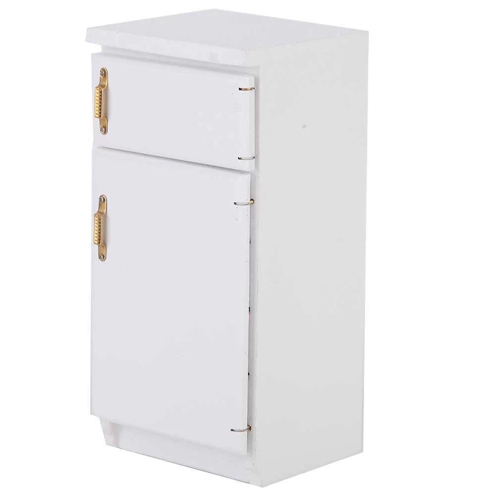 White Mini Refrigerator T293