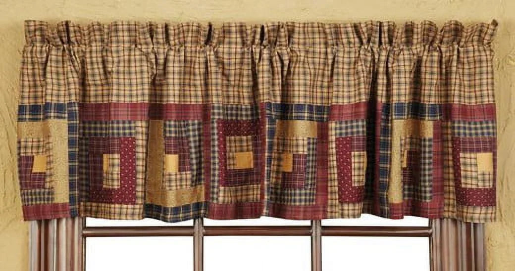 Tan 16x72 Window Curtain Valance R1059