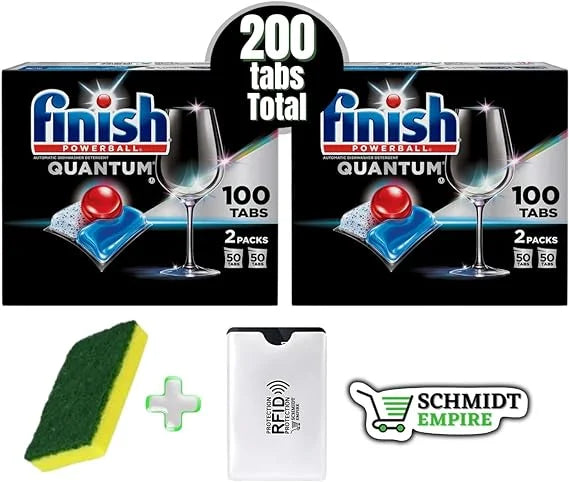 Dishwasher Detergent Tabs 100 Count Pack of 2 E616