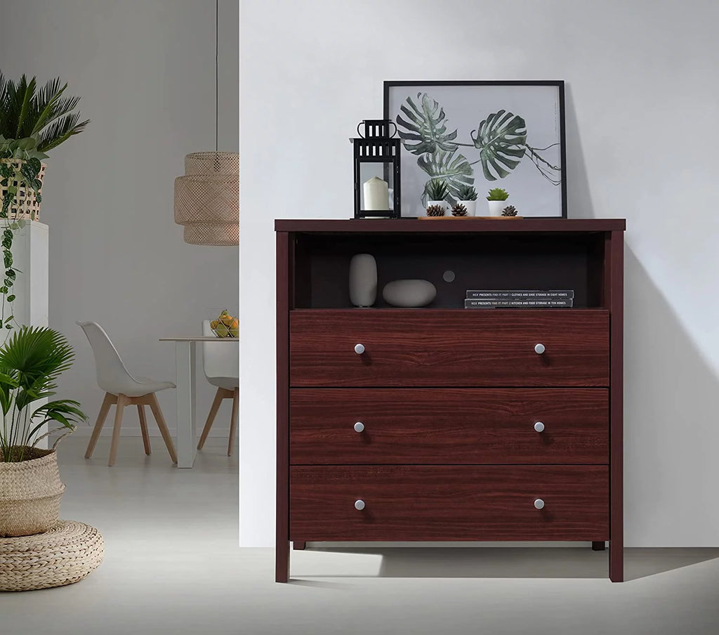 Black Shelf Dresser I340