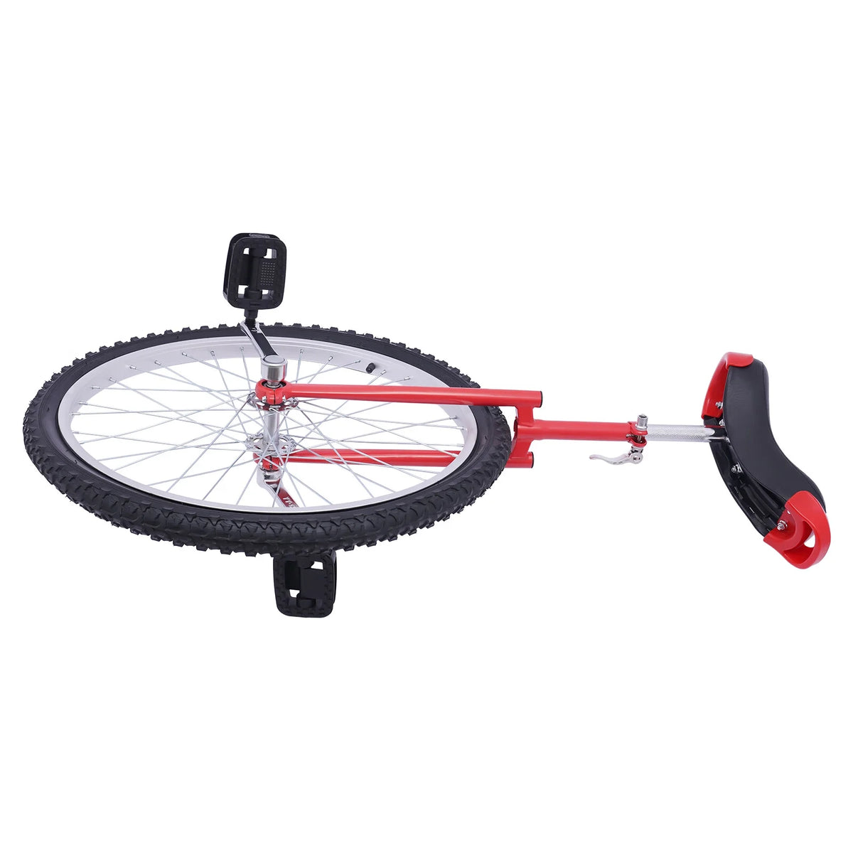 16 Inch Wheel Unicycle Height Adjustable Red W192