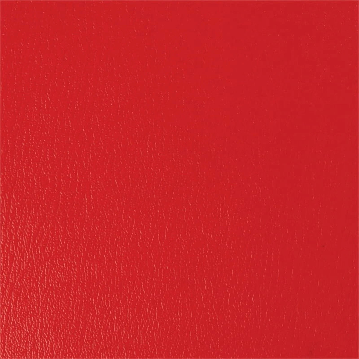 Red Faux Leather Lounge Chair and Ottoman F42420