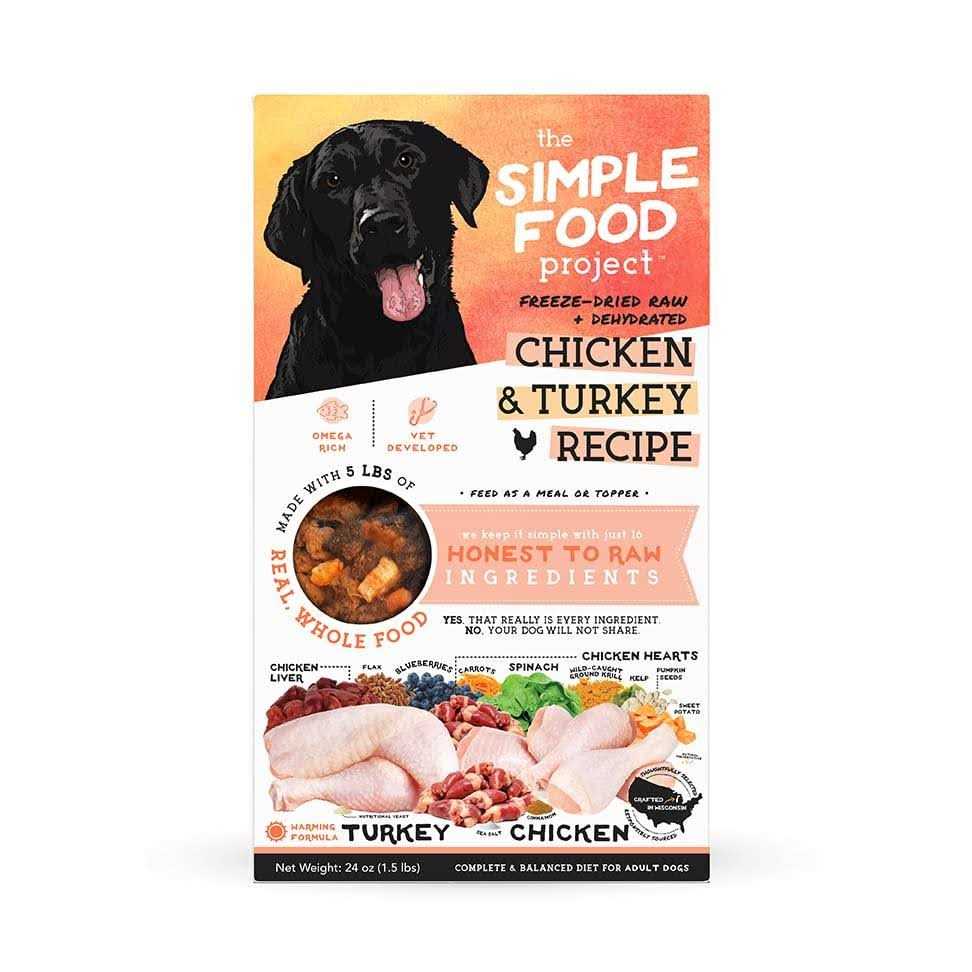 Freeze-Dried Chicken & Turkey Dog Food C6549