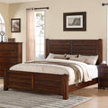 Queen Chestnut Wood Bed H86330