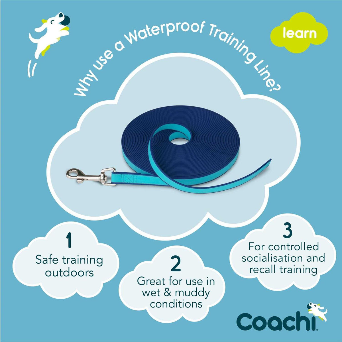 Waterproof Training Line Dog Leash U1024