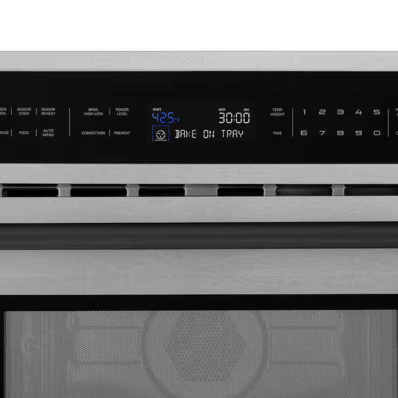 30 in. Built-In Microwave Oven in Stainless Steel & Matte Black U4920