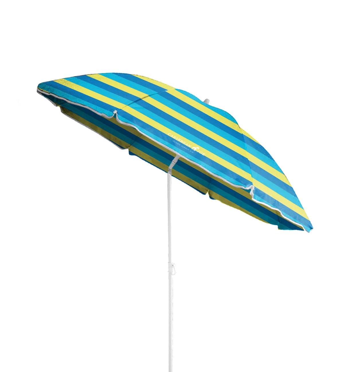 6' Beach Umbrella with UV Protection and Case W2091