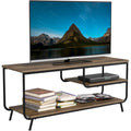 Wood 3 Tier TV Stand with Storage E503316