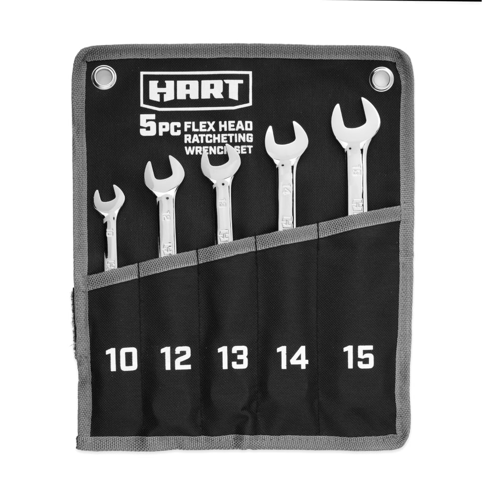 5-Piece Flex Head Ratcheting Wrench Set G2832