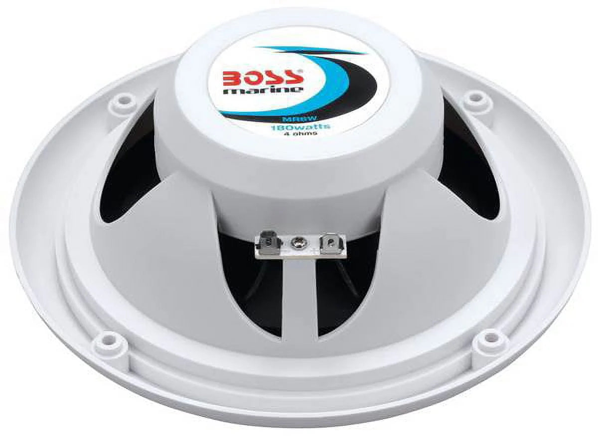 6.5 180W Dual Cone Marine Speakers White R74060