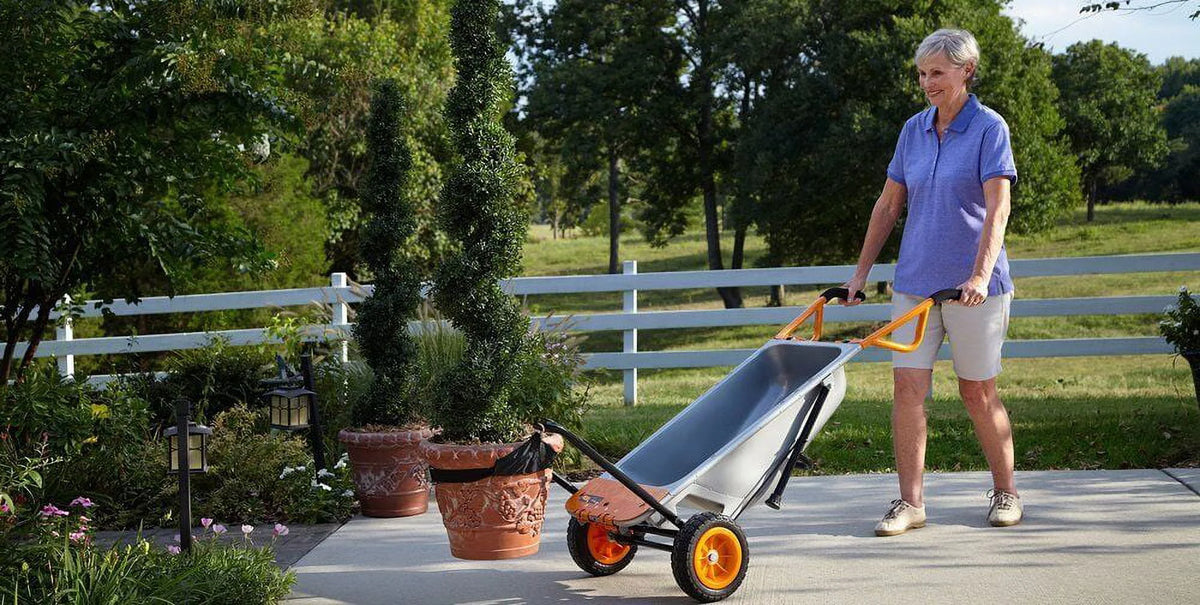 8-in-1 Yard Cart Wheelbarrow Dolly T705