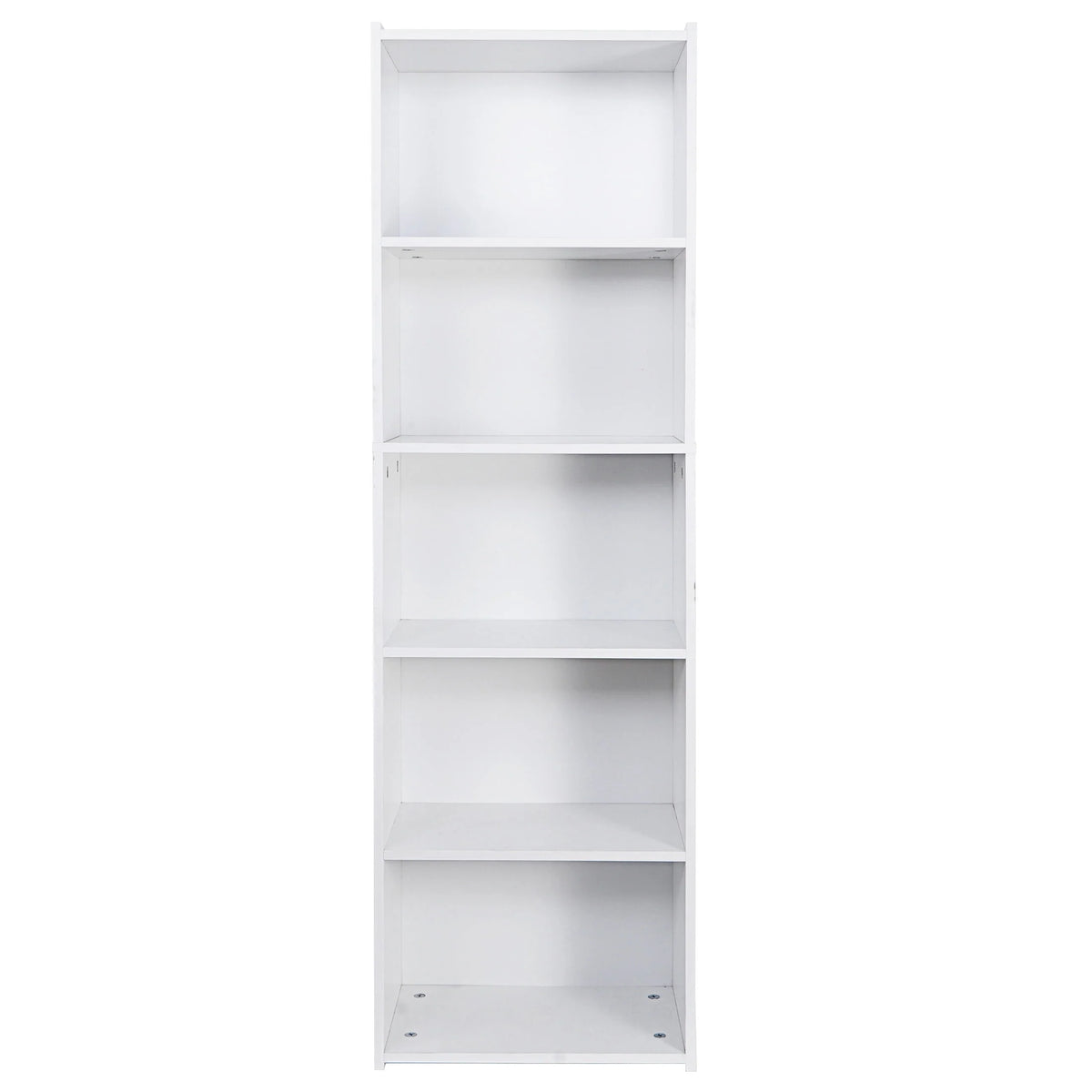 5-Tier Narrow Bookshelf with Adjustable Shelves F821755
