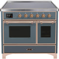 Blue Grey Copper Trim Induction Range G757