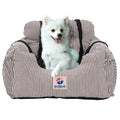 Dog Car Seat Pet Booster Seat with Storage Pocket B694307