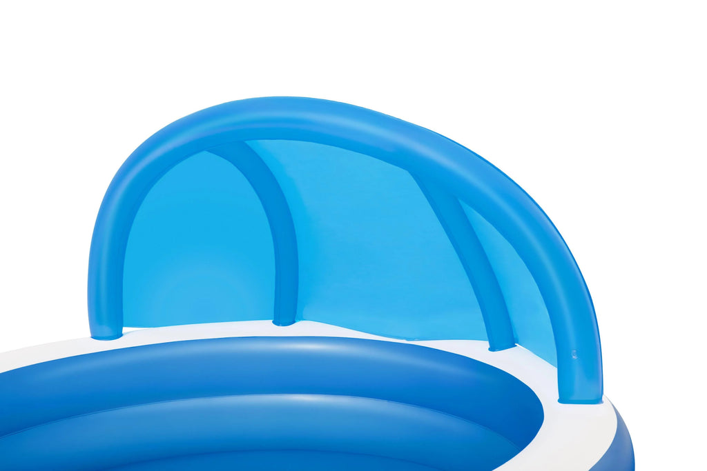 7'11 x 55 Inflatable Round Kiddie Pool with Sunshade X230