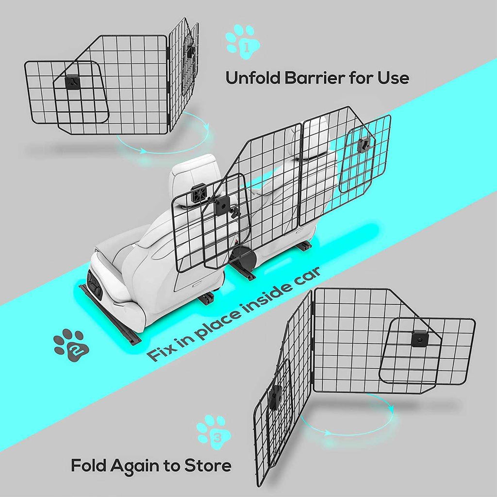 Foldable Car Barrier V63688
