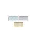 Rectangular Plate Set 3pcs D4368