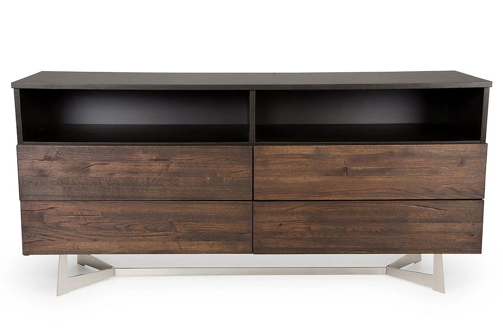 Dark Aged Oak Dresser or TV Stand E43847