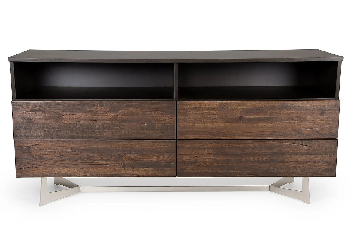 Dark Aged Oak Dresser or TV Stand E43847