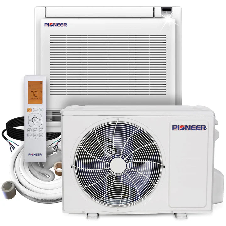12,000 BTU 21.5 SEER Floor Console Mini-Split Air Conditioner Heat Pump N16002