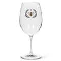 Clear & Black Acrylic Wine Goblet Set of 6 P331