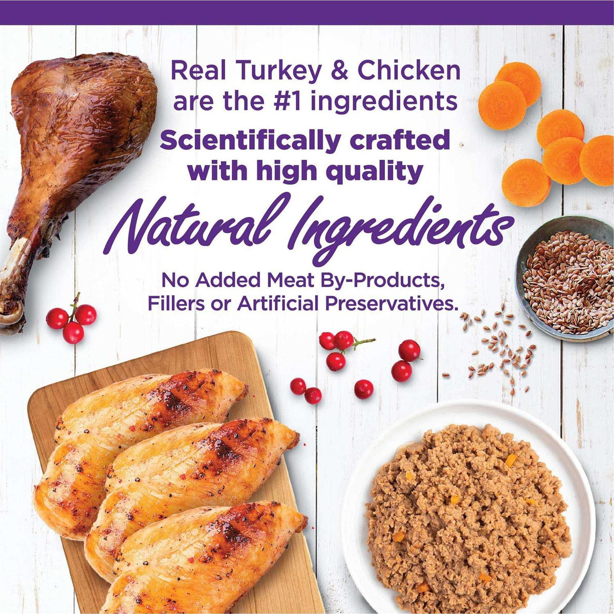 Chicken & Turkey Pate Cat Food Variety Pack K7397