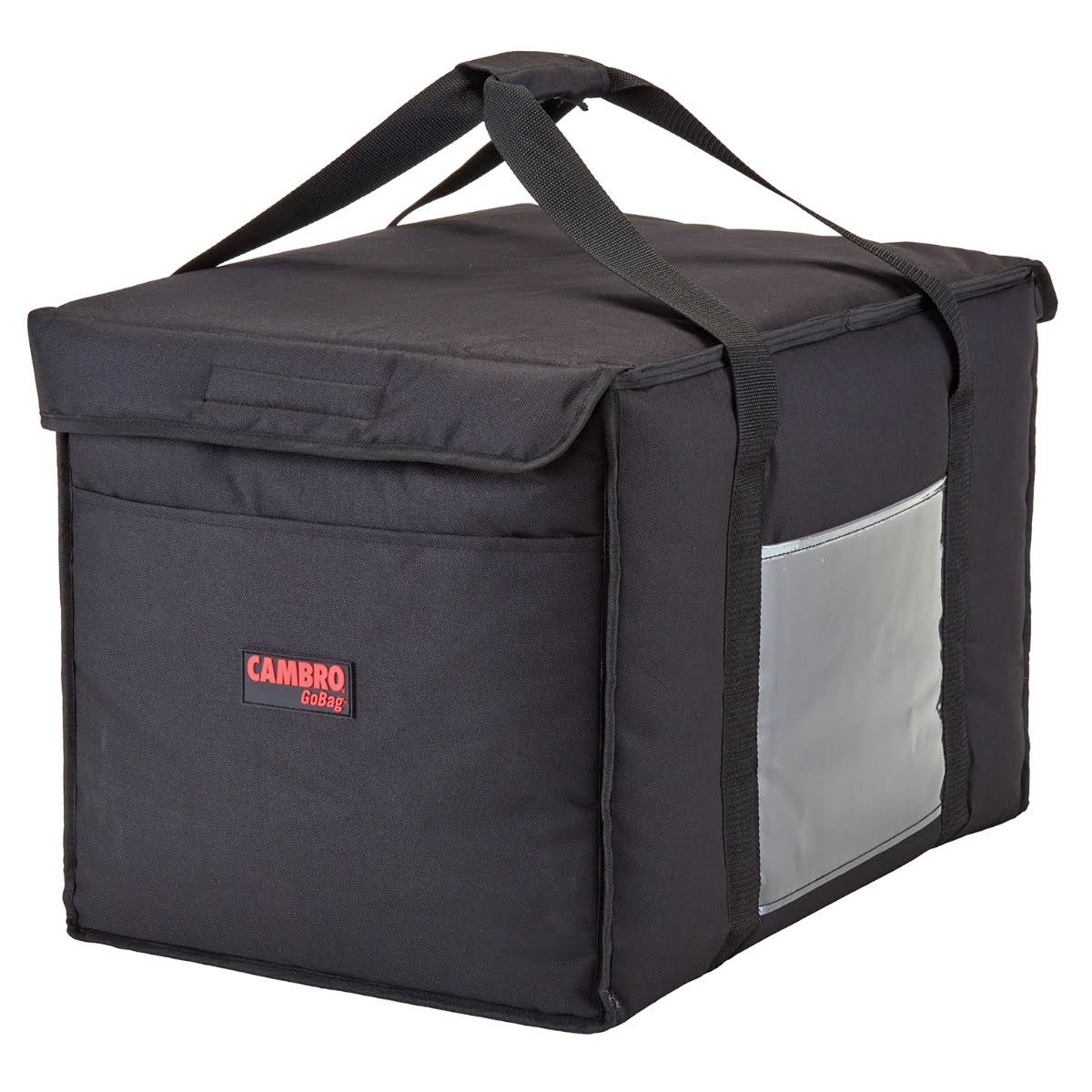 Insulated Black Large Delivery Bag I608