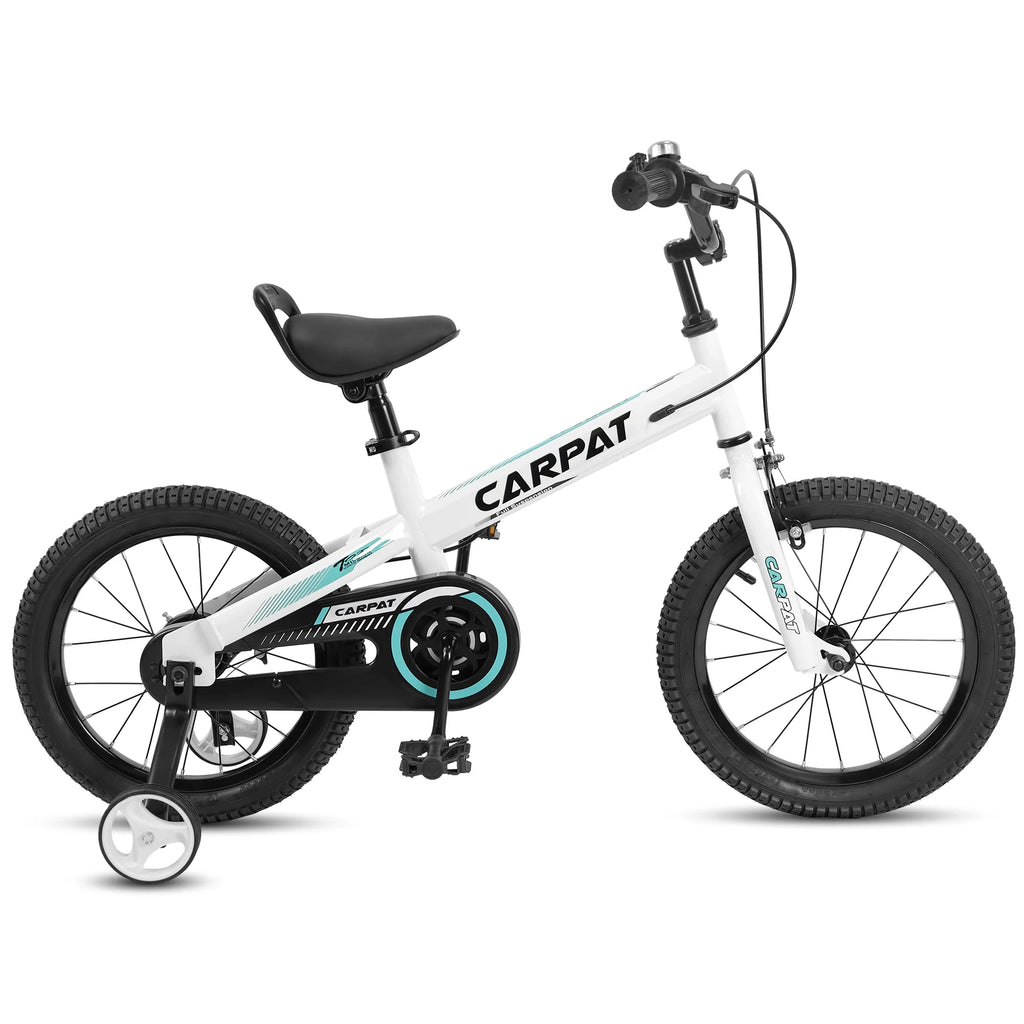 14 16 Inch Toddler Bike with Training Wheels Black W6281