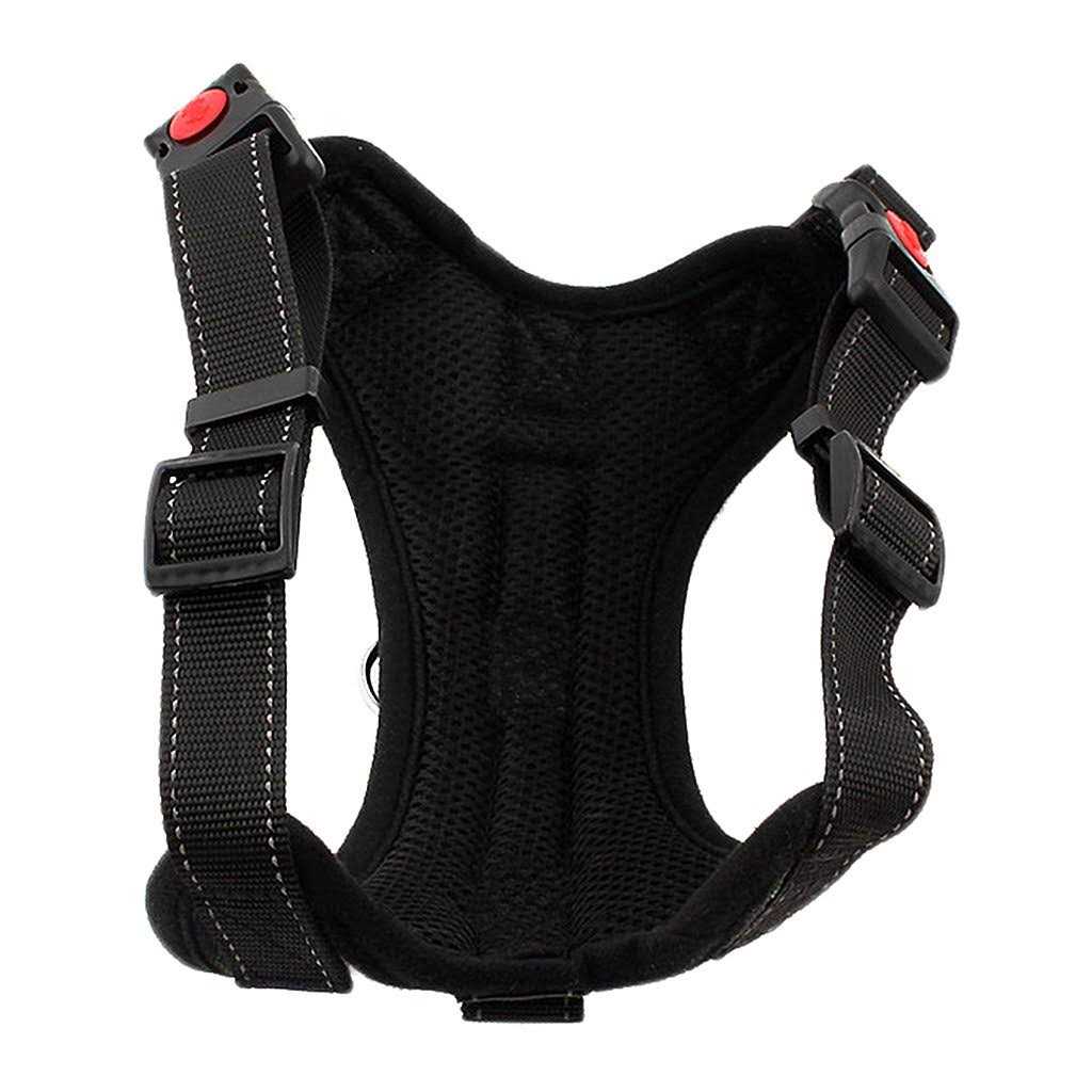 Adjustable Reflective No-Pull Padded Dog Harness with Leash Set K45819