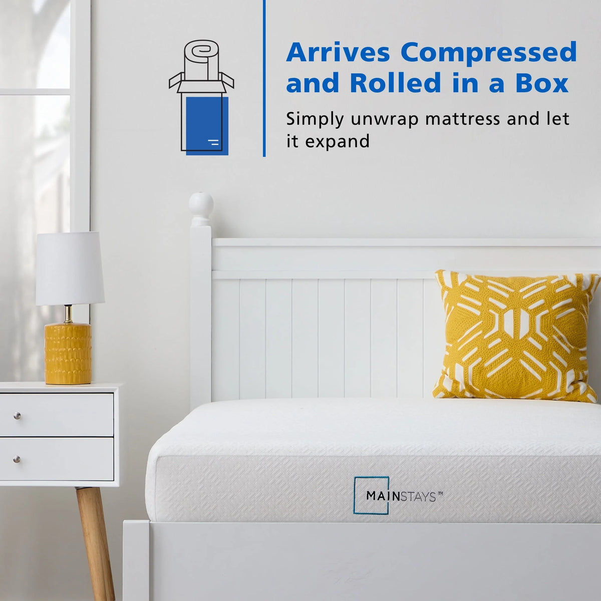 6 inch Memory Foam Mattress Twin D1728