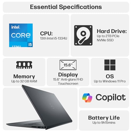 15.6" Touchscreen Laptop, 32GB DDR4 RAM, 1TB SSD K24397