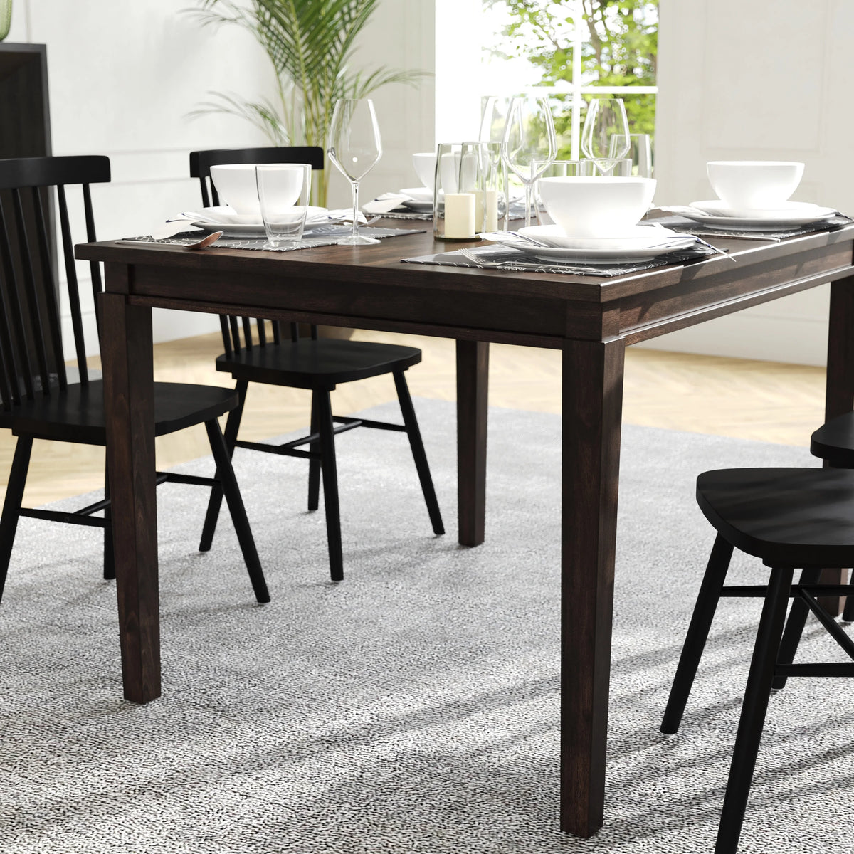 47" Solid Wood Dining Table P460