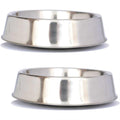 2 Pack Stainless Steel Non Skid Pet Bowl J245