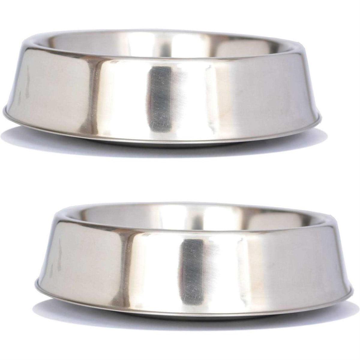 2 Pack Stainless Steel Non Skid Pet Bowl J245