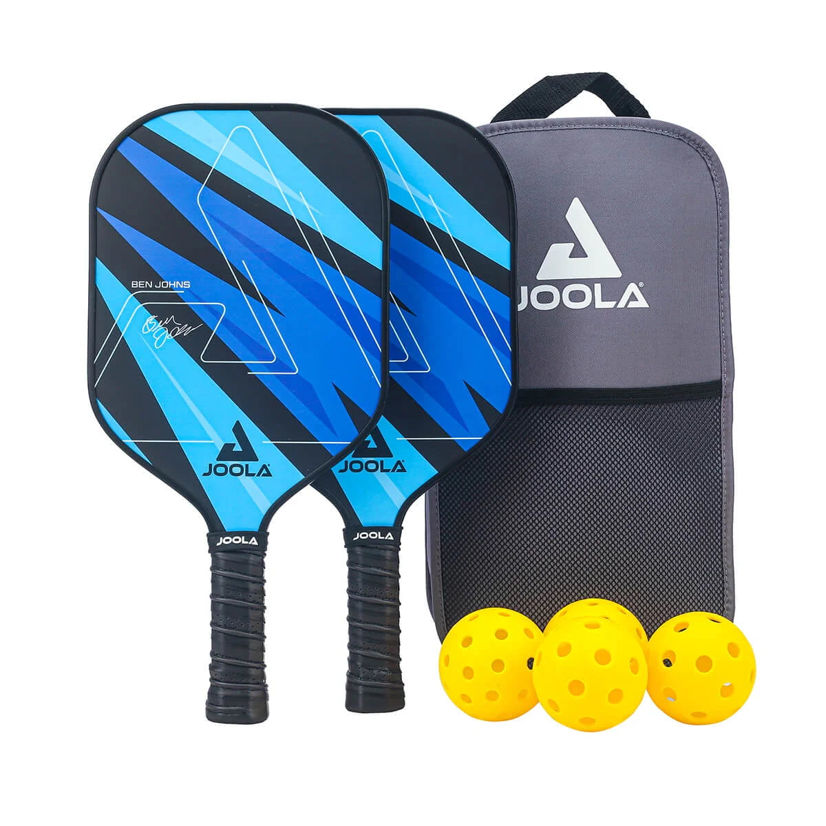2 Paddles Blue Pickleball Set with Bag and 4 Balls G582519